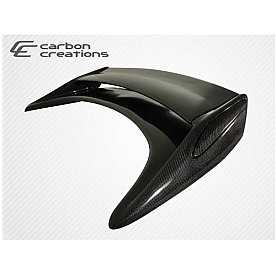 Extreme Dimensions Spoiler - Trunk Mount Gloss UV Coated Carbon Fiber Black - 107697
