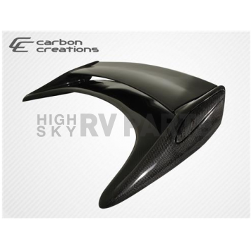 Extreme Dimensions Spoiler - Trunk Mount Gloss UV Coated Carbon Fiber Black - 107697