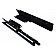 Paramount Automotive Rocker Panel Guard - Black Flat Powder Coated Steel Set Of 2 - 510036