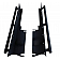 Paramount Automotive Rocker Panel Guard - Black Flat Powder Coated Steel Set Of 2 - 510036