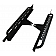 Paramount Automotive Rocker Panel Guard - Black Powder Coated Steel Set Of 2 - 510204
