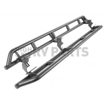 Rugged Ridge Rocker Panel Guard - Tube Steel Black Powder Coated - 1150438