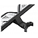 Smittybilt Rocker Panel Guard - Round Tube  Black Powder Coated - 77734