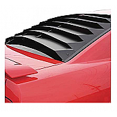 Astra/Hammond Window Louver Side Window Aluminum Black - 10618