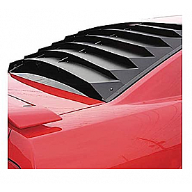 Astra/Hammond Window Louver Side Window Aluminum Black - 10618