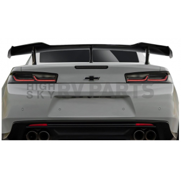 Carbon Creations Spoiler - Clear Coated Carbon Fiber Black Wing - 113837-1