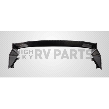 Carbon Creations Spoiler - Fiber Black Wing - 115781-1