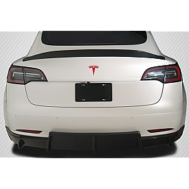 Carbon Creations Spoiler - Gloss Fiber Black Wing - 115472