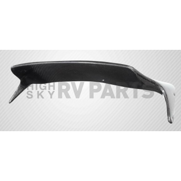 Carbon Creations Spoiler - Gloss Fiber Black Wing - 115712-3