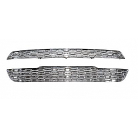 Coast To Coast Grille Insert - Chrome Plated ABS Plastic - GI171