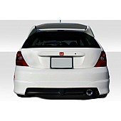 Duraflex Spoiler - Lip Unpainted Fiberglass Reinforced Plastic Black - 115207