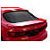 Duraflex Spoiler - Roof Wing Unpainted Fiberglass Reinforced Plastic Natural - 114788