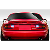 Duraflex Spoiler - Wing Fiberglass Reinforced Plastic Black - 114943