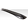 Duraflex Spoiler - Wing Fiberglass Reinforced Plastic Black - 114943