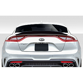 Duraflex Spoiler - Wing Fiberglass Reinforced Plastic Black - 115017