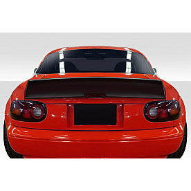 Duraflex Spoiler - Wing Fiberglass Reinforced Plastic Black - 115322