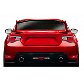 Duraflex Spoiler - Wing Fiberglass Reinforced Plastic Black - 115373