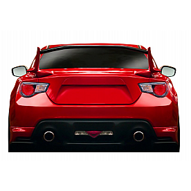 Duraflex Spoiler - Wing Fiberglass Reinforced Plastic Black - 115373