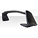 Duraflex Spoiler - Wing Fiberglass Reinforced Plastic Black - 115373