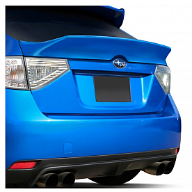 Duraflex Spoiler - Wing Fiberglass Reinforced Plastic Black - 115508