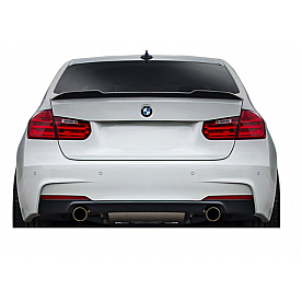 Duraflex Spoiler - Wing Fiberglass Reinforced Plastic Black - 115593