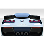 Duraflex Spoiler - Wing Fiberglass Reinforced Plastic Black - 116042