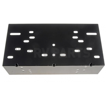 Help! By Dorman License Plate Bracket - Metal Black - 68149