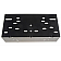 Help! By Dorman License Plate Bracket - Metal Black - 68149