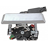 Help! By Dorman Tailgate Handle - Chrome Plated Plastic Silver - 83368