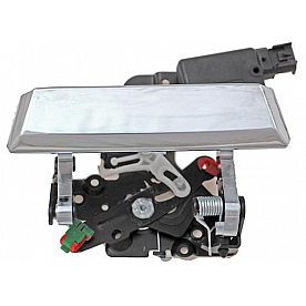 Help! By Dorman Tailgate Handle - Chrome Plated Plastic Silver - 83368