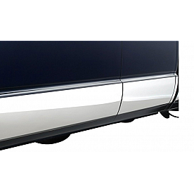 Innovative Creations Inc. Rocker Panel Molding - Polished Stainless Steel Silver Set of  - RS545