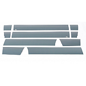 Putco Rocker Panel Molding - Stainless Steel Black - 9751410BP