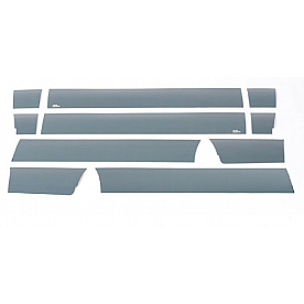 Putco Rocker Panel Molding - Stainless Steel Black - 9751410BP