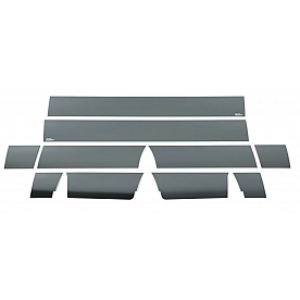 Putco Rocker Panel Molding - Stainless Steel Black - 9751411BP