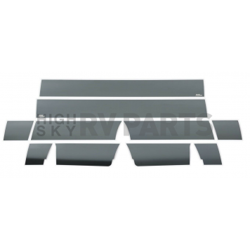 Putco Rocker Panel Molding - Stainless Steel Black - 9751411BP