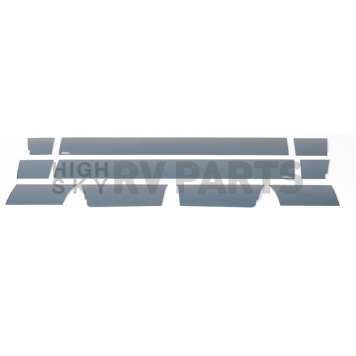 Putco Rocker Panel Molding - Stainless Steel Black - 9751412BP