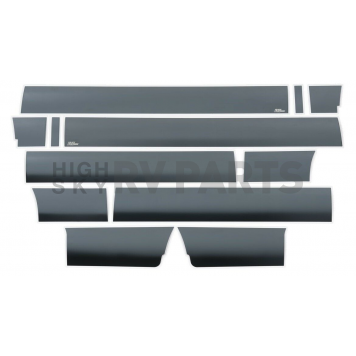 Putco Rocker Panel Molding - Stainless Steel Black - 9751418BP