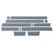 Putco Rocker Panel Molding - Stainless Steel Black - 9751425BP