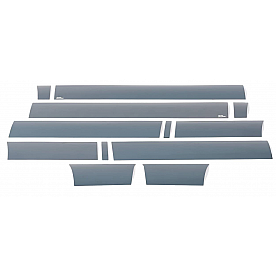 Putco Rocker Panel Molding - Stainless Steel Black - 9751425BP