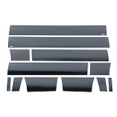 Putco Rocker Panel Molding - Stainless Steel Black - 9751426BP