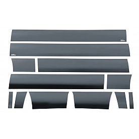 Putco Rocker Panel Molding - Stainless Steel Black - 9751426BP