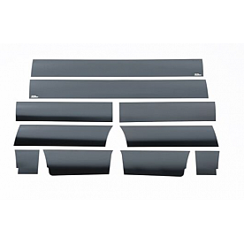Putco Rocker Panel Molding - Stainless Steel Black - 9751431BP