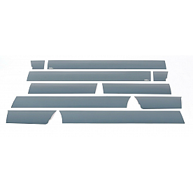 Putco Rocker Panel Molding - Stainless Steel Black - 9751432BP