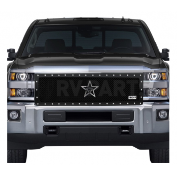 RBP (Rolling Big Power) Grille Insert - Black Powder Coated Stainless Steel  - 258120-1