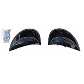 Reflexxion Hood Scoop Grille Insert - Bare Plastic - RAK201