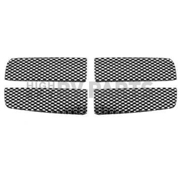 Street Scene Grille Insert - Mesh Steel Black Chrome - 95076608