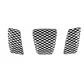 Street Scene Grille Insert - Mesh Steel Black Chrome - 95076994