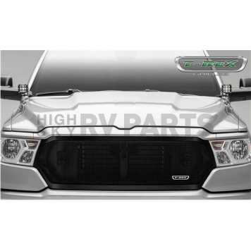 T-Rex Grille Insert - Mesh Stainless Steel Black Powder Coated - 51465-4