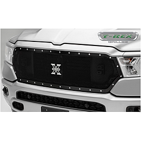 T-Rex Grille Insert - Mesh Steel Black Powder Coated - 6714651