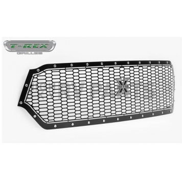 T-Rex Grille Insert - Mesh Steel Black Powder Coated - 7714651-1